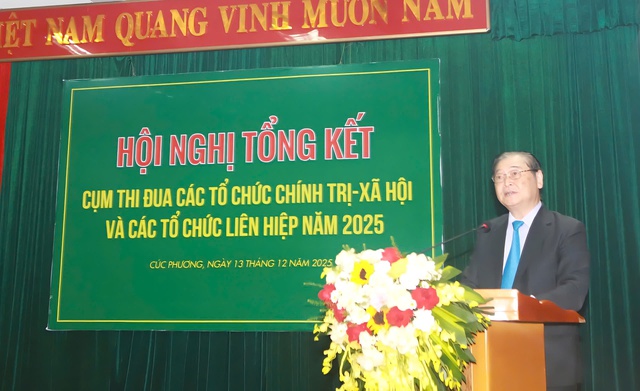 Cụm thi đua các tổ chức chính trị - xã hội và các tổ chức Liên hiệp tổng kết hoạt động năm 2025- Ảnh 1. Cụm thi đua các tổ chức chính trị - xã hội và các tổ chức Liên hiệp tổng kết hoạt động năm 2025- Ảnh 1.