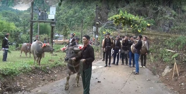 Lễ cúng hồn trâu của người Lự - nghi lễ tri ân và gìn giữ bản sắc- Ảnh 1. Lễ cúng hồn trâu của người Lự - nghi lễ tri ân và gìn giữ bản sắc- Ảnh 1.