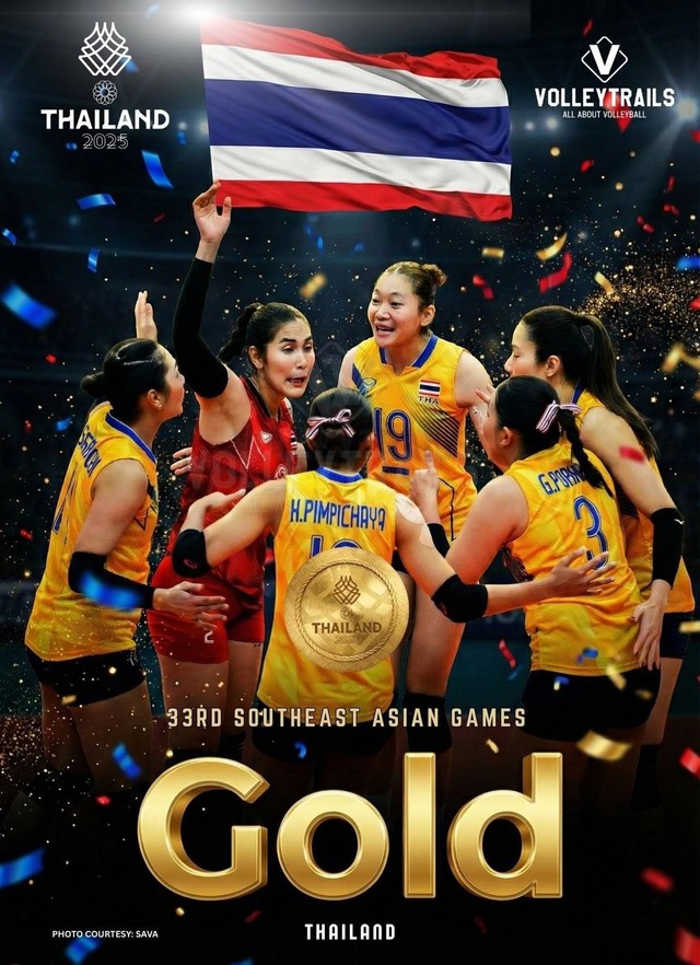 SEA Games 33: Đội tuyển bóng chuyền nữ Việt Nam giành Huy chương Bạc sau trận chung kết kịch tính- Ảnh 11.