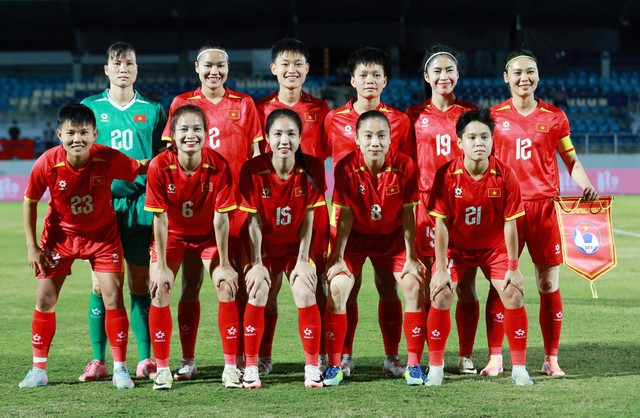 Thua luân lưu, Đội tuyển bóng đá nữ Việt Nam nhận Huy chương bạc SEA Games 33- Ảnh 5. Thua luân lưu, Đội tuyển bóng đá nữ Việt Nam nhận Huy chương bạc SEA Games 33- Ảnh 5.