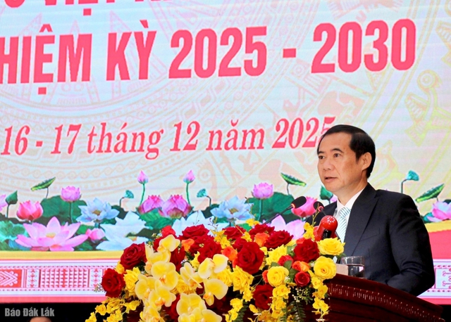 Ông Y Giang Gry Niê Knơng giữ chức Chủ tịch Ủy ban MTTQ Việt Nam tỉnh Đắk Lắk- Ảnh 2.