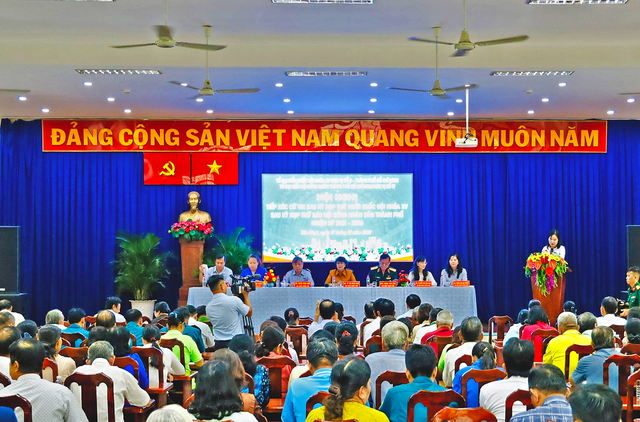 Cử tri TPHCM kiến nghị gỡ khó về hạ tầng và quy hoạch treo- Ảnh 2.