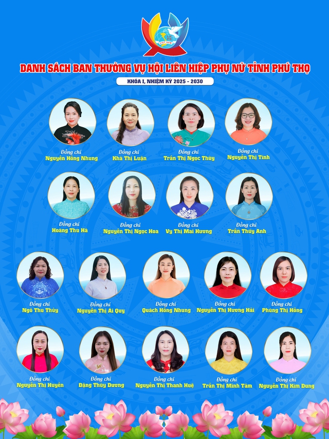 Infographic: Bà Nguyễn Hồng Nhung giữ chức Chủ tịch Hội LHPN tỉnh Phú Thọ- Ảnh 2. Infographic: Bà Nguyễn Hồng Nhung giữ chức Chủ tịch Hội LHPN tỉnh Phú Thọ- Ảnh 2.