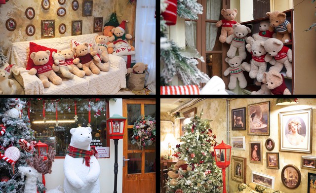 Quán cà phê Hà Nội “hóa trời Âu” hút khách check-in Giáng sinh- Ảnh 2.