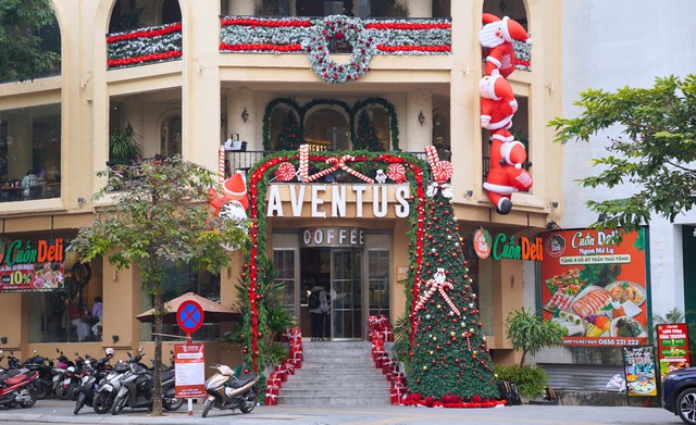 Quán cà phê Hà Nội “hóa trời Âu” hút khách check-in Giáng sinh- Ảnh 1.