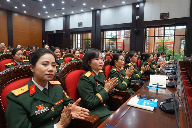 10 chỉ tiêu trong Chương trình hành động của phụ nữ Quân đội giai đoạn 2025 - 2030- Ảnh 2. 10 chỉ tiêu trong Chương trình hành động của phụ nữ Quân đội giai đoạn 2025 - 2030- Ảnh 2.