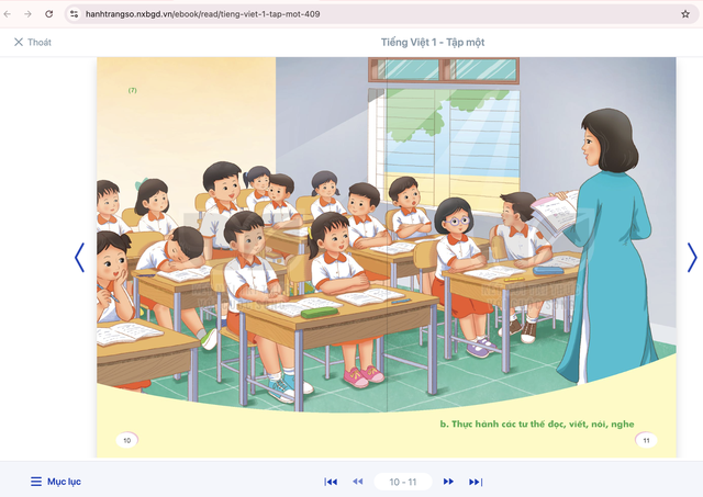 Sách giáo khoa điện tử: Đảm bảo không chứa các liên kết hay nội dung độc hại, phản cảm- Ảnh 1.