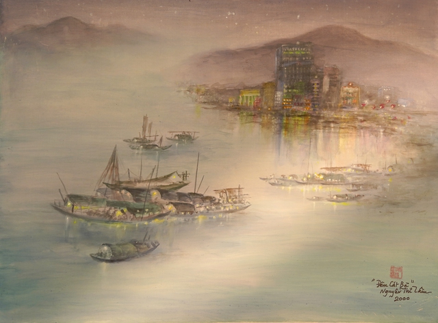 Chiều trên bến nước