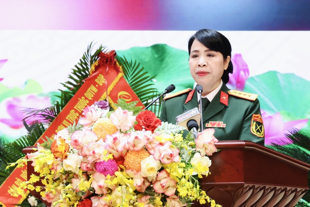 Đại hội đại biểu Phụ nữ Quân đội lần thứ VIII thành công tốt đẹp- Ảnh 7. Đại hội đại biểu Phụ nữ Quân đội lần thứ VIII thành công tốt đẹp- Ảnh 7.