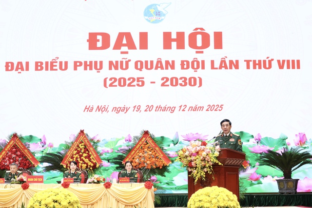 Đại hội đại biểu Phụ nữ Quân đội lần thứ VIII thành công tốt đẹp- Ảnh 9. Đại hội đại biểu Phụ nữ Quân đội lần thứ VIII thành công tốt đẹp- Ảnh 9.
