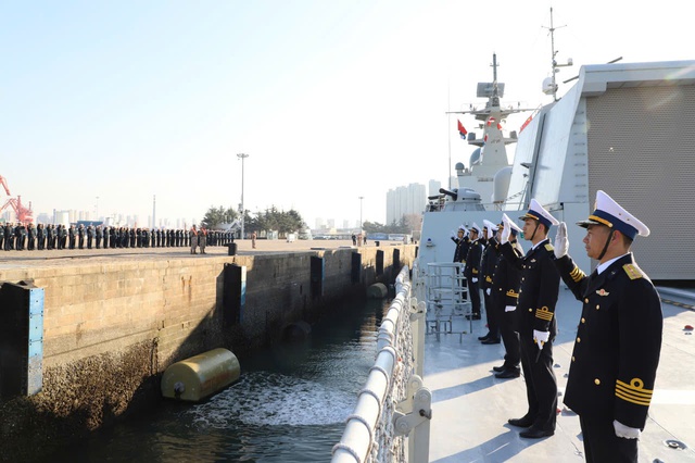 Bộ đội Hải quân khẳng định ý chí, bản lĩnh trong sự nghiệp bảo vệ chủ quyền biển, đảo- Ảnh 2.