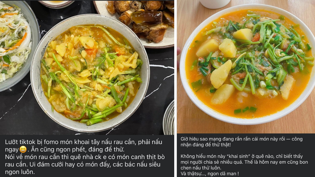 Rau cần nấu khoai tây "gây sốt" nhưng có những người không nên ăn- Ảnh 1.