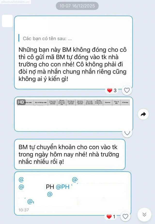 Giáo viên chủ nhiệm căng thẳng vì như người "đòi nợ thuê"- Ảnh 2.