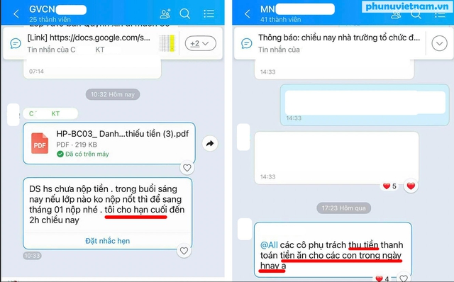 Giáo viên chủ nhiệm căng thẳng vì như người "đòi nợ thuê"- Ảnh 1.