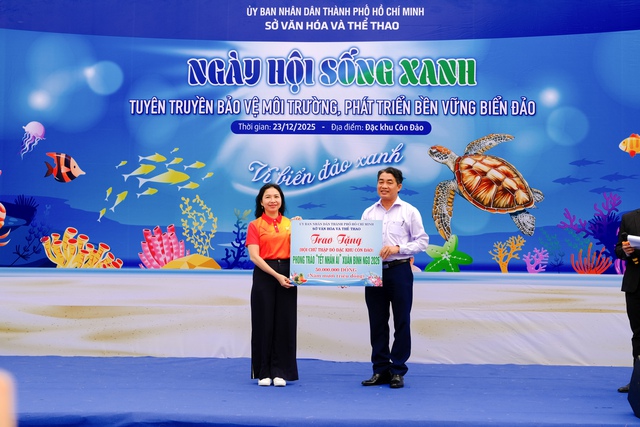 Lan tỏa thông điệp "Vì biển đảo xanh" tại Côn Đảo- Ảnh 3.