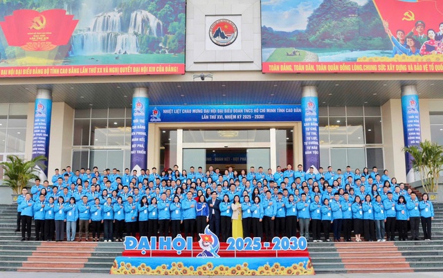 Bà Nguyễn Thị Hương Nhung tái đắc cử Bí thư Tỉnh Đoàn Cao Bằng- Ảnh 7.