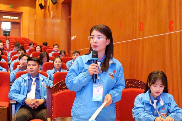 Bà Nguyễn Thị Hương Nhung tái đắc cử Bí thư Tỉnh Đoàn Cao Bằng- Ảnh 2.