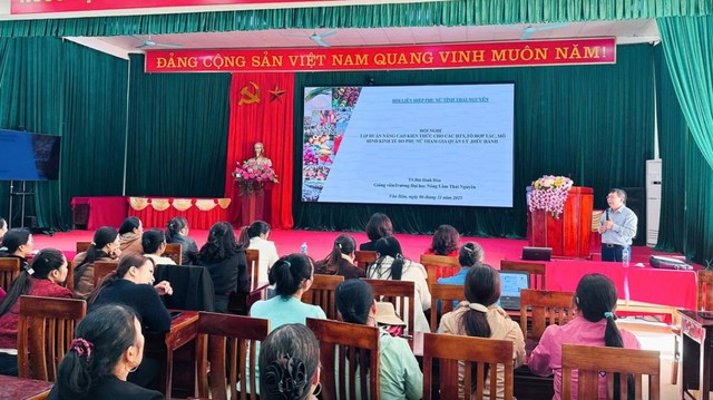 Giảm nghèo về thông tin giúp phụ nữ Thái Nguyên tiếp cận chính sách, tri thức và thị trường- Ảnh 2.