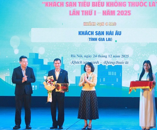 Lễ vinh danh “Khách sạn tiêu biểu không thuốc lá”- Ảnh 2.