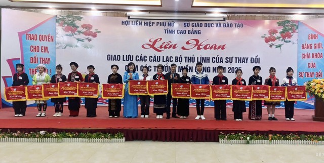 Cao Bằng: Lan tỏa bình đẳng giới từ liên hoan “Thủ lĩnh của sự thay đổi”- Ảnh 1.