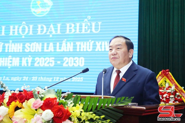 Đại hội đại biểu Phụ nữ tỉnh Sơn La lần thứ XIV: Viết tiếp khát vọng vươn lên trong kỷ nguyên số- Ảnh 5. Đại hội đại biểu Phụ nữ tỉnh Sơn La lần thứ XIV: Viết tiếp khát vọng vươn lên trong kỷ nguyên số- Ảnh 5.