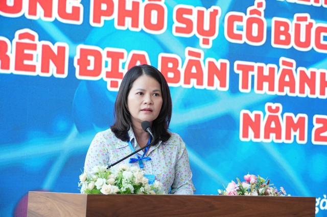 Chi tiết cuộc diễn tập ứng phó sự cố bức xạ và hạt nhân tại TPHCM- Ảnh 1.