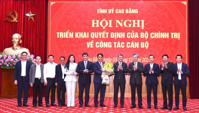 Ông Phan Thăng An làm Bí thư Tỉnh ủy Cao Bằng- Ảnh 1.