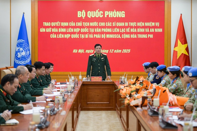 Lần đầu tiên Việt Nam có nữ sĩ quan trúng tuyển vào Văn phòng Liên hợp quốc- Ảnh 1.