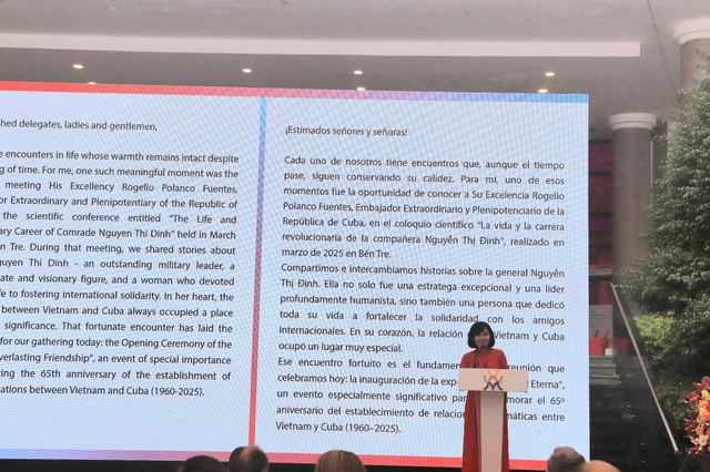 Triển lãm “Nghĩa tình thủy chung” thắt chặt mối quan hệ hữu nghị Việt Nam - Cuba- Ảnh 1.