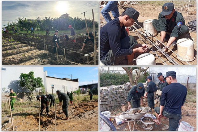 Công an Lâm Đồng đẩy nhanh tiến độ xây dựng nhà cho người dân bị thiệt hại do mưa lũ- Ảnh 1. Công an Lâm Đồng đẩy nhanh tiến độ xây dựng nhà cho người dân bị thiệt hại do mưa lũ- Ảnh 1.