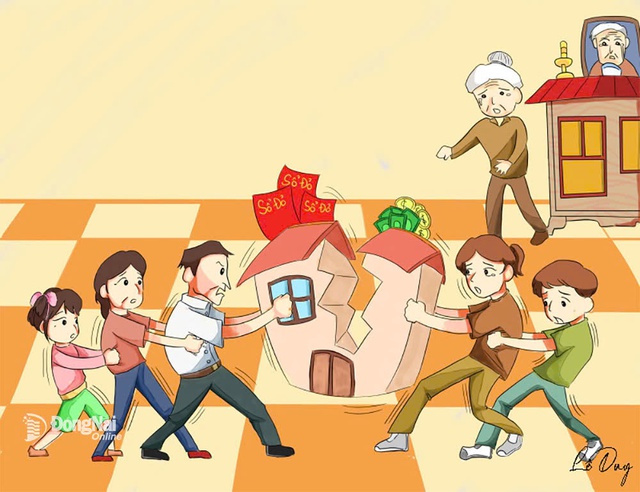 Ở nhiều làng quê hiện nay, không ít những vụ án về thừa kế liên quan đến quyền sử dụng đất do ông bà, cha mẹ để lại Ảnh minh họa: Lê Duy Ở nhiều làng quê hiện nay, không ít những vụ án về thừa kế liên quan đến quyền sử dụng đất do ông bà, cha mẹ để lại Ảnh minh họa: Lê Duy