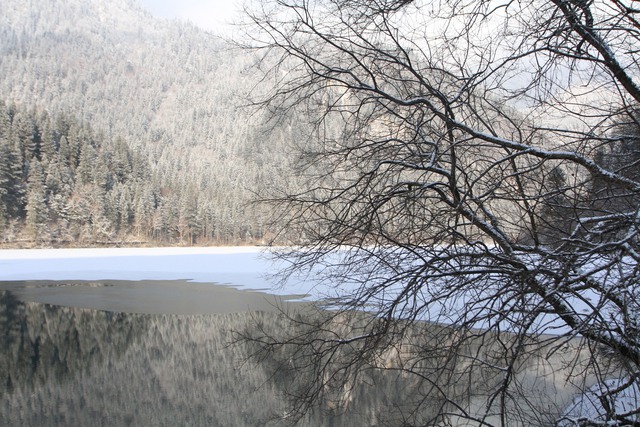 Cảnh sắc siêu thực ở Cửu Trại Câu mùa tuyết trắng- Ảnh 6.