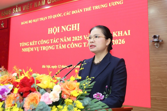 Thường trực Ban Bí thư: 5 nhiệm vụ trọng tâm với Đảng ủy MTTQ, các đoàn thể Trung ương năm 2026- Ảnh 1.