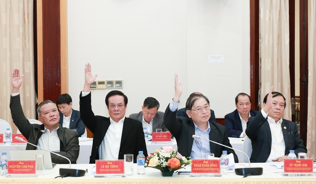 Đoàn Chủ tịch UBTƯ MTTQ Việt Nam thống nhất cao về nhân sự và các nội dung chuẩn bị cho nhiệm kỳ mới- Ảnh 1.