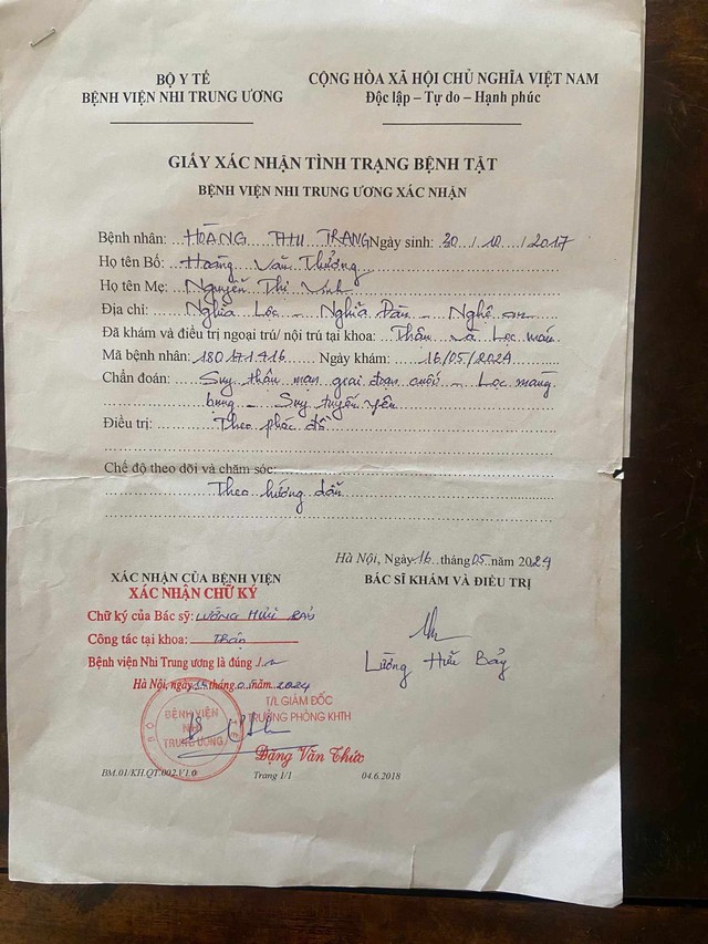 Mẹ nghèo khẩn cầu sự sống cho con gái 8 tuổi đang nguy kịch trong bệnh viện- Ảnh 1.