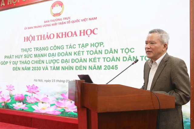 Góp ý hoàn thiện Chiến lược Đại đoàn kết toàn dân tộc trong giai đoạn phát triển mới- Ảnh 3.