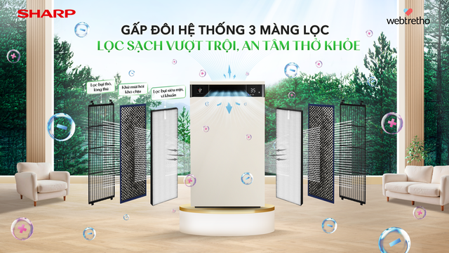 Sản phẩm Sharp được vinh danh Lựa chọn hàng đầu của gia đình, khẳng định vị thế thương hiệu được tin dùng từ cộng đồng gia đình Việt- Ảnh 3.