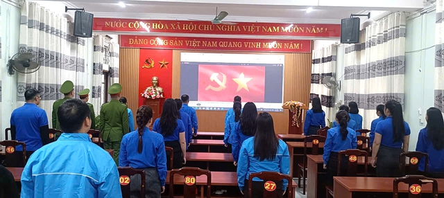 Tuổi trẻ Cao Bằng, Lạng Sơn đồng loạt tổ chức Lễ chào cờ trước thềm khai mạc Đại hội XIV của Đảng- Ảnh 8.