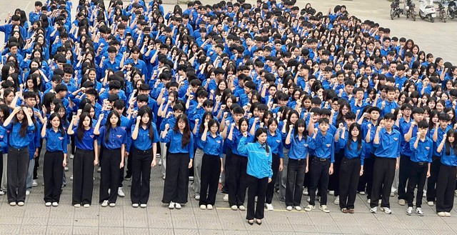 Tuổi trẻ Cao Bằng, Lạng Sơn đồng loạt tổ chức Lễ chào cờ trước thềm khai mạc Đại hội XIV của Đảng- Ảnh 7.