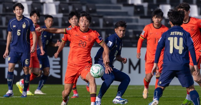 U23 Việt Nam và U23 Trung Quốc "soi" kĩ lưỡng đội hình của nhau- Ảnh 3.