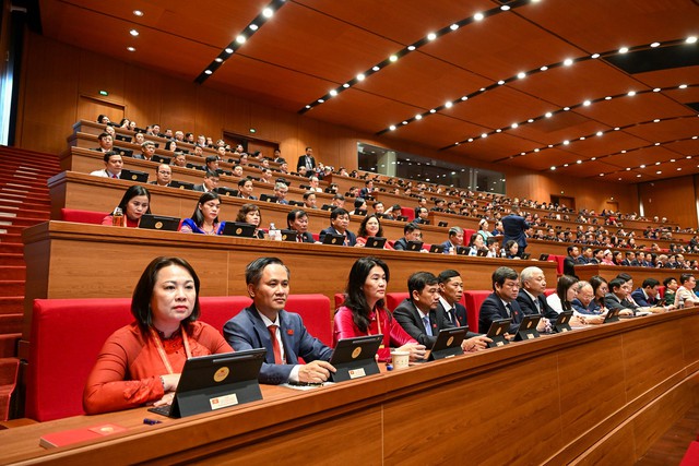 18,98% đại biểu dự phiên khai mạc Đại hội XIV của Đảng là nữ- Ảnh 1.