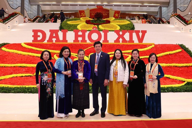 Hình ảnh ngày làm việc thứ tư của Đại hội Đảng XIV- Ảnh 6.