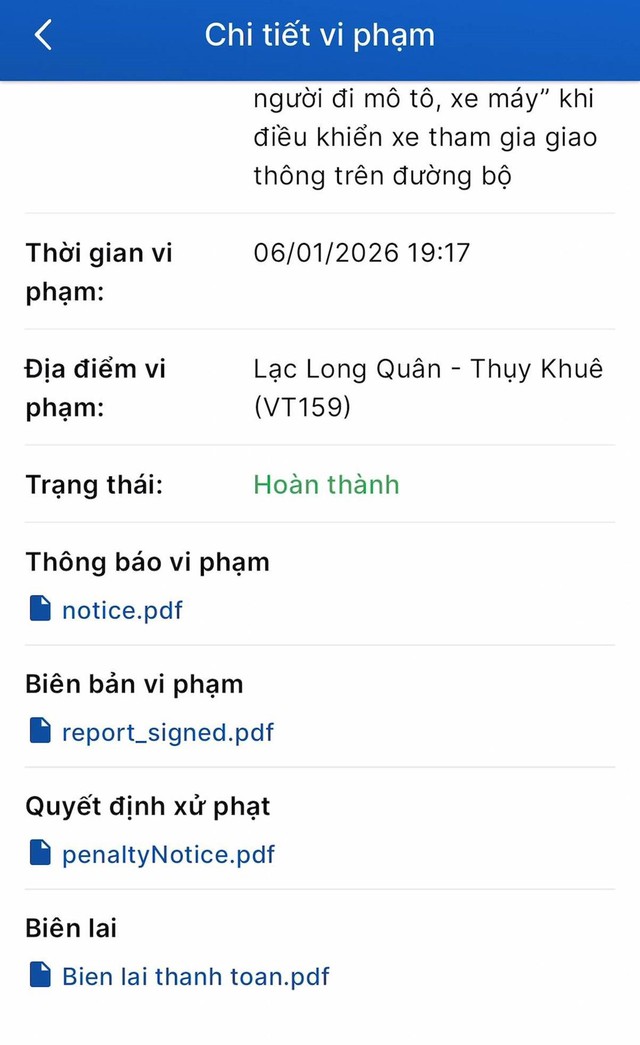 Hướng dẫn người dân Hà Nội tự tra cứu và nộp phạt vi phạm giao thông trên iHanoi- Ảnh 6.