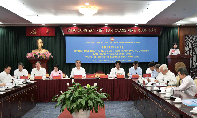 MTTQ Việt Nam TPHCM triển khai nhiều nhiệm vụ quan trọng, ra mắt 8 hội đồng tư vấn chiến lược- Ảnh 1.