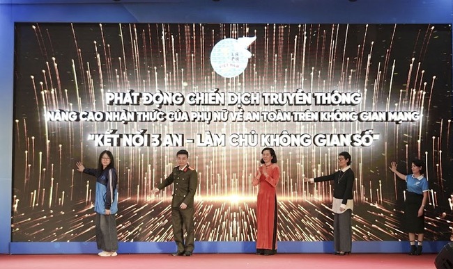 Hội LHPN Việt Nam phát động chiến dịch truyền thông nâng cao nhận thức của phụ nữ trên không gian mạng- Ảnh 5.