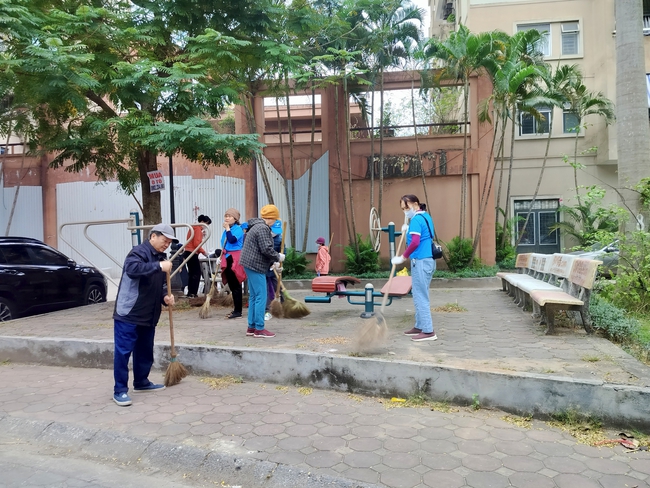 Hơn 10 năm xây dựng không gian sống xanh - sạch - đẹp ở khu đô thị Việt Hưng- Ảnh 2.