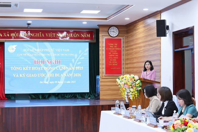 Tổng kết hoạt động Cụm thi đua Hội LHPN 6 thành phố trực thuộc Trung ương năm 2025- Ảnh 6.