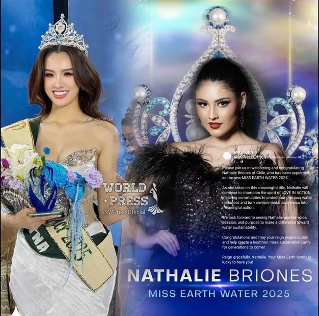 Á hậu Trịnh Mỹ Anh bị tước danh hiệu Miss Earth Water 2025- Ảnh 2.
