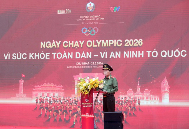 Hơn 15.000 người tham gia Ngày chạy Olympic "Vì sức khỏe toàn dân - Vì an ninh Tổ quốc"- Ảnh 2.