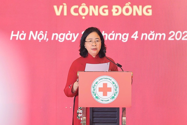 Lễ phát động Tháng Nhân đạo 2026: Huy động hơn 600 tỉ đồng- Ảnh 5.